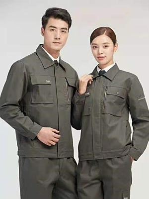 廠(chǎng)家直銷(xiāo)秋冬長(cháng)袖工作服套裝